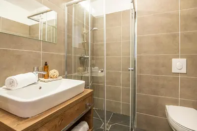 Ein Badezimmer in der Unterkunft AlpenParks Hotel & Apartment Alpendorf