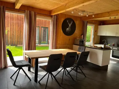 Küche/Küchenzeile in der Unterkunft Alpenferienhaus Sophia