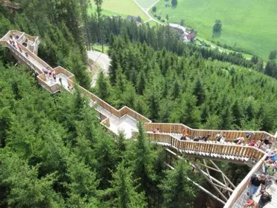 Naturlandschaft in der Nähe des Ferienhauses