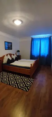 Ein Bett oder Betten in einem Zimmer der Unterkunft Ferienwohnung Hager Kuchl