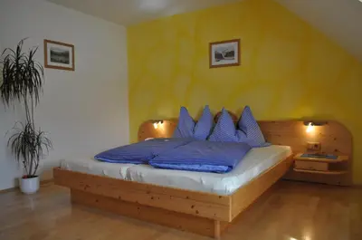 Ein Bett oder Betten in einem Zimmer der Unterkunft Gappmayrhof