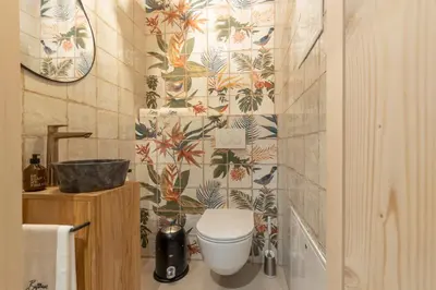 Ein Badezimmer in der Unterkunft Balthasar Volcano Apartments - Adults only