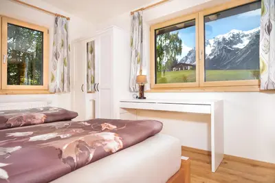 Ein Bett oder Betten in einem Zimmer der Unterkunft Appartement Sonnenheim