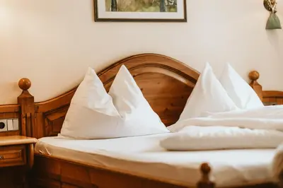 Ein Bett oder Betten in einem Zimmer der Unterkunft Hotel Steffner-Wallner