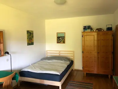 Ein Bett oder Betten in einem Zimmer der Unterkunft Haus Max