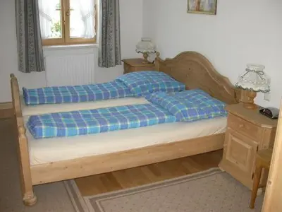 Ein Bett oder Betten in einem Zimmer der Unterkunft Ferienhaus Feuerer