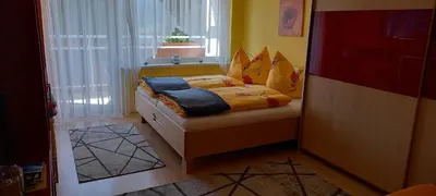 Ein Bett oder Betten in einem Zimmer der Unterkunft Apartment Kleine Auszeit