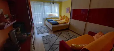 Ein Bett oder Betten in einem Zimmer der Unterkunft Apartment Kleine Auszeit