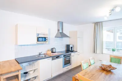 Küche/Küchenzeile in der Unterkunft alpsrental Apartments Freja Obertauern