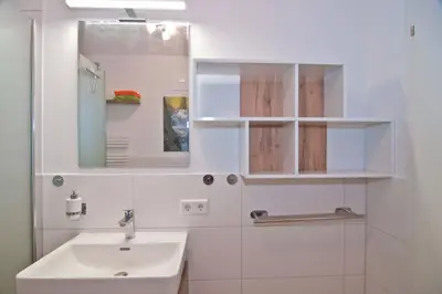 Ein Badezimmer in der Unterkunft Appartement Grimminggarten