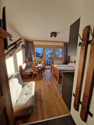 Ein Sitzbereich in der Unterkunft Bergidyll Ramsau Top7