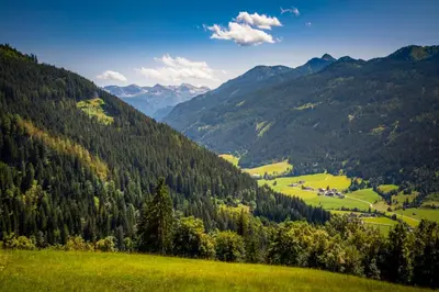 Naturlandschaft in der Nähe der Ferienwohnung
