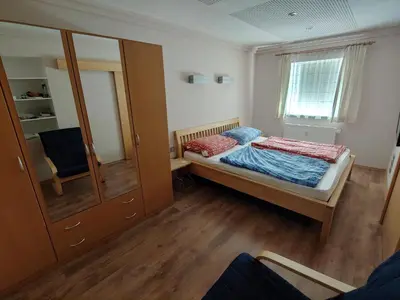 Ein Bett oder Betten in einem Zimmer der Unterkunft Villa Mountain View with waterbed