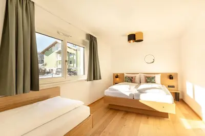 Ein Bett oder Betten in einem Zimmer der Unterkunft LISAL Appartements