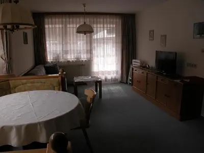 TV/Unterhaltungsangebot in der Unterkunft Ferienwohnung Kaufmann