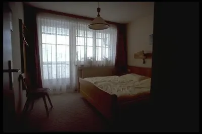 Ein Bett oder Betten in einem Zimmer der Unterkunft Ferienwohnung Kaufmann