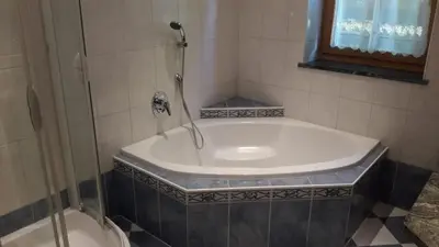 Ein Badezimmer in der Unterkunft Ferienwohnung Appesbacher