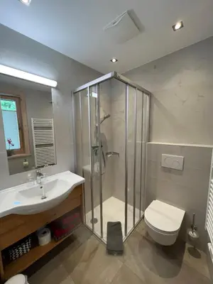 Ein Badezimmer in der Unterkunft Appartementhaus Resch