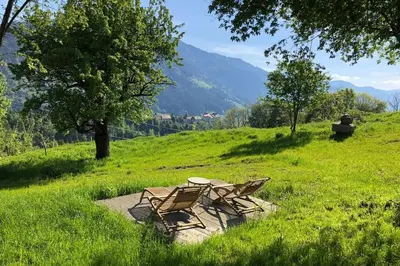 Naturlandschaft in der Nähe des Ferienhauses
