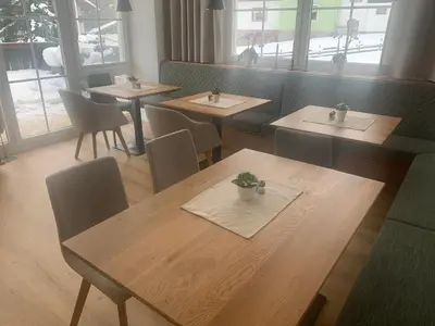 Ein Sitzbereich in der Unterkunft Frühstückspension Erika