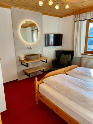 Ein Bett oder Betten in einem Zimmer der Unterkunft Haus Plattenkar