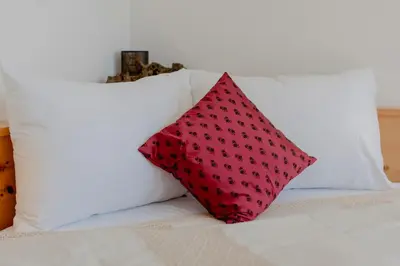 Ein Bett oder Betten in einem Zimmer der Unterkunft Polreich Bed&Breakfast