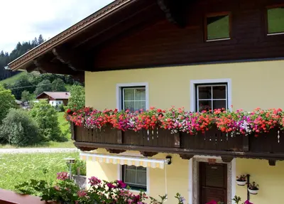 Ein Garten an der Unterkunft Appartement Gleiminger