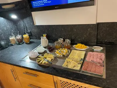 Essen im Bed & Breakfast oder in der Nähe