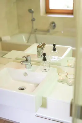 Ein Badezimmer in der Unterkunft Haus Katschberg