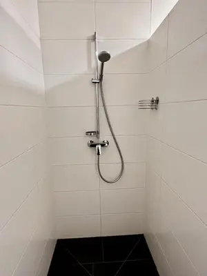 Ein Badezimmer in der Unterkunft Ferienwohnung im Sonnendorf Öblarn