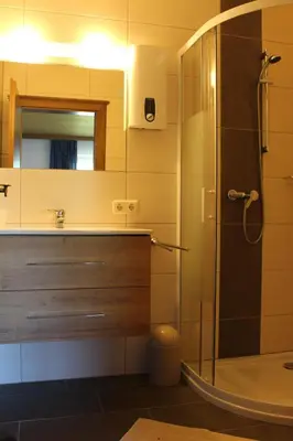 Ein Badezimmer in der Unterkunft Apartment-Kraft