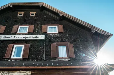 Das Gebäude in dem sich das Hotel befindet