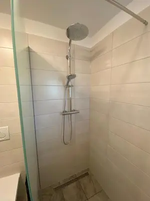 Ein Badezimmer in der Unterkunft Auszeit Salzkammergut Appartements