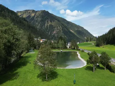 Naturlandschaft in der Nähe des Chalets
