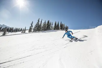 Skifahren im Hotel oder in der Nähe
