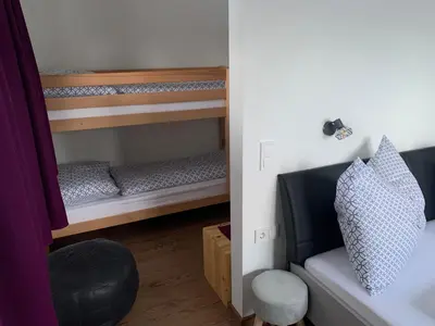 Ein Bett oder Betten in einem Zimmer der Unterkunft Appartments Zirbennest