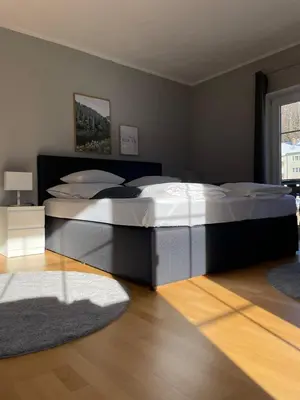 Ein Bett oder Betten in einem Zimmer der Unterkunft S´Kraftplatzl
