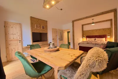 TV/Unterhaltungsangebot in der Unterkunft Alpen Apartment Werfenweng - Ruhe - Pool