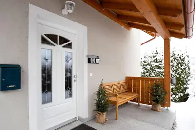 Ein Balkon oder eine Terrasse in der Unterkunft Apartmenthaus HAUS Gipfelglück Apartment DOCHSTOA