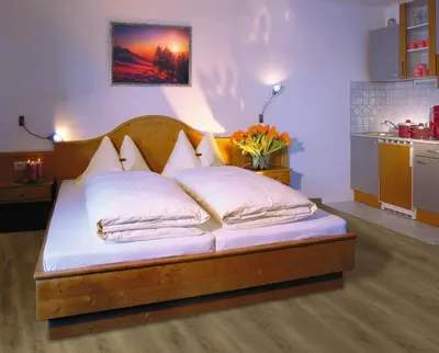 Ein Bett oder Betten in einem Zimmer der Unterkunft MIA Appartements - non-serviced Appartements