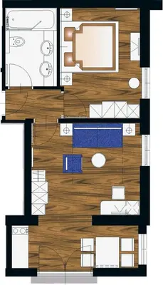 Grundriss der Unterkunft MIA Appartements - non-serviced Appartements