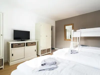 Ein Bett oder Betten in einem Zimmer der Unterkunft Sonnenalm