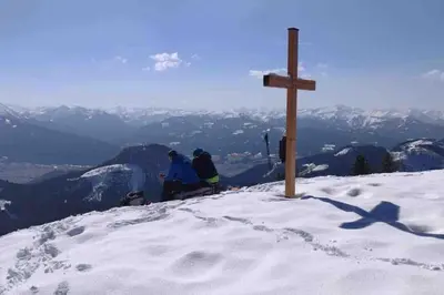Alpenchalet im Steirischen Salzkammergut im Winter