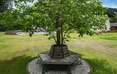 Ein Garten an der Unterkunft Schoen Eingerichtete Ferienw