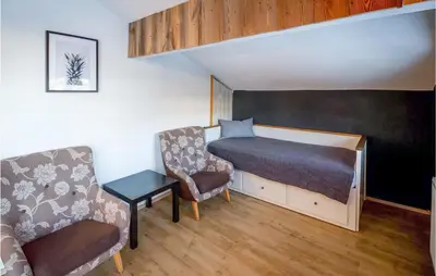Ein Sitzbereich in der Unterkunft Ferienwohnung In Wagrain