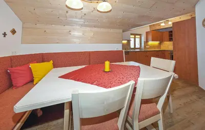 Ein Sitzbereich in der Unterkunft Ferienwohnung In Wagrain