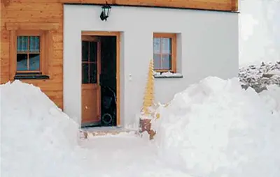Ferienhaus Mit Sauna im Winter