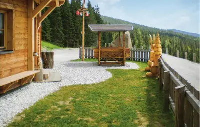 Naturlandschaft in der Nähe des Ferienhauses