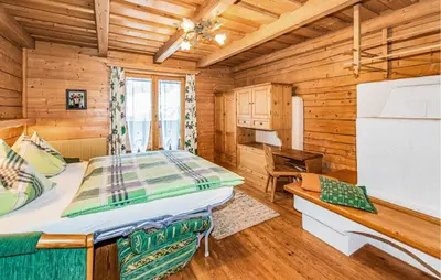 Ein Bett oder Betten in einem Zimmer der Unterkunft Ferienhaus In Wagrain