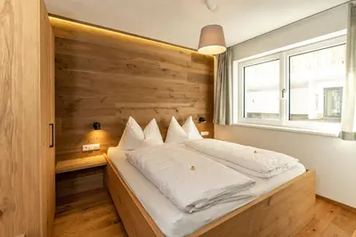 Ein Bett oder Betten in einem Zimmer der Unterkunft Alma&Antonia